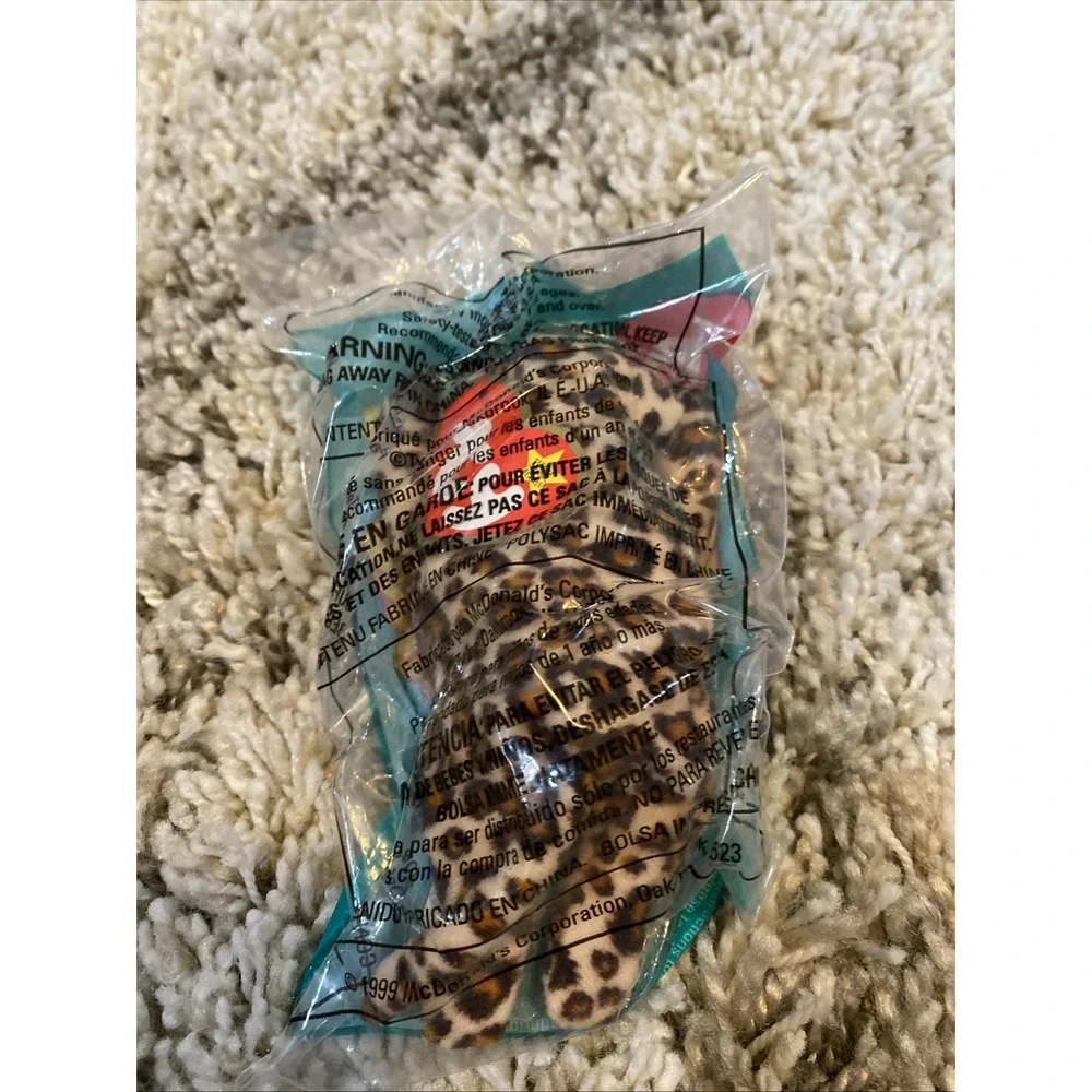 McDonald's Ty Teenie Beanie Freckles The‎ Leopard 1999 #1